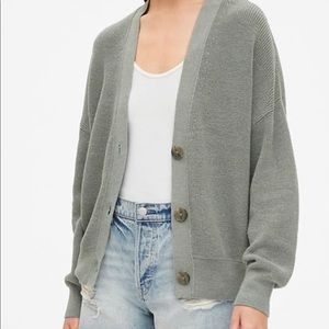 Gap sage green cardigan NWT